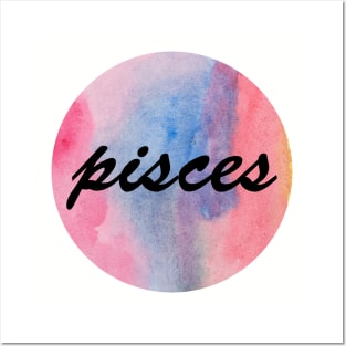 Pisces zodiac sign Posters and Art